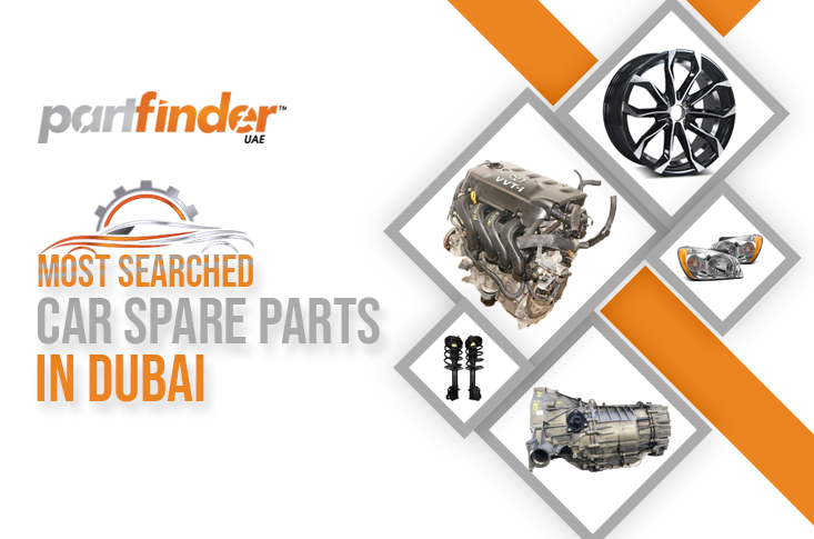 Most Searched Car Spare Parts in Dubai